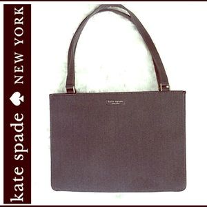 Vintage Kate Spade ♠️ Charcoal Bag